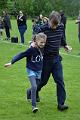 7. Parent and child three legged race